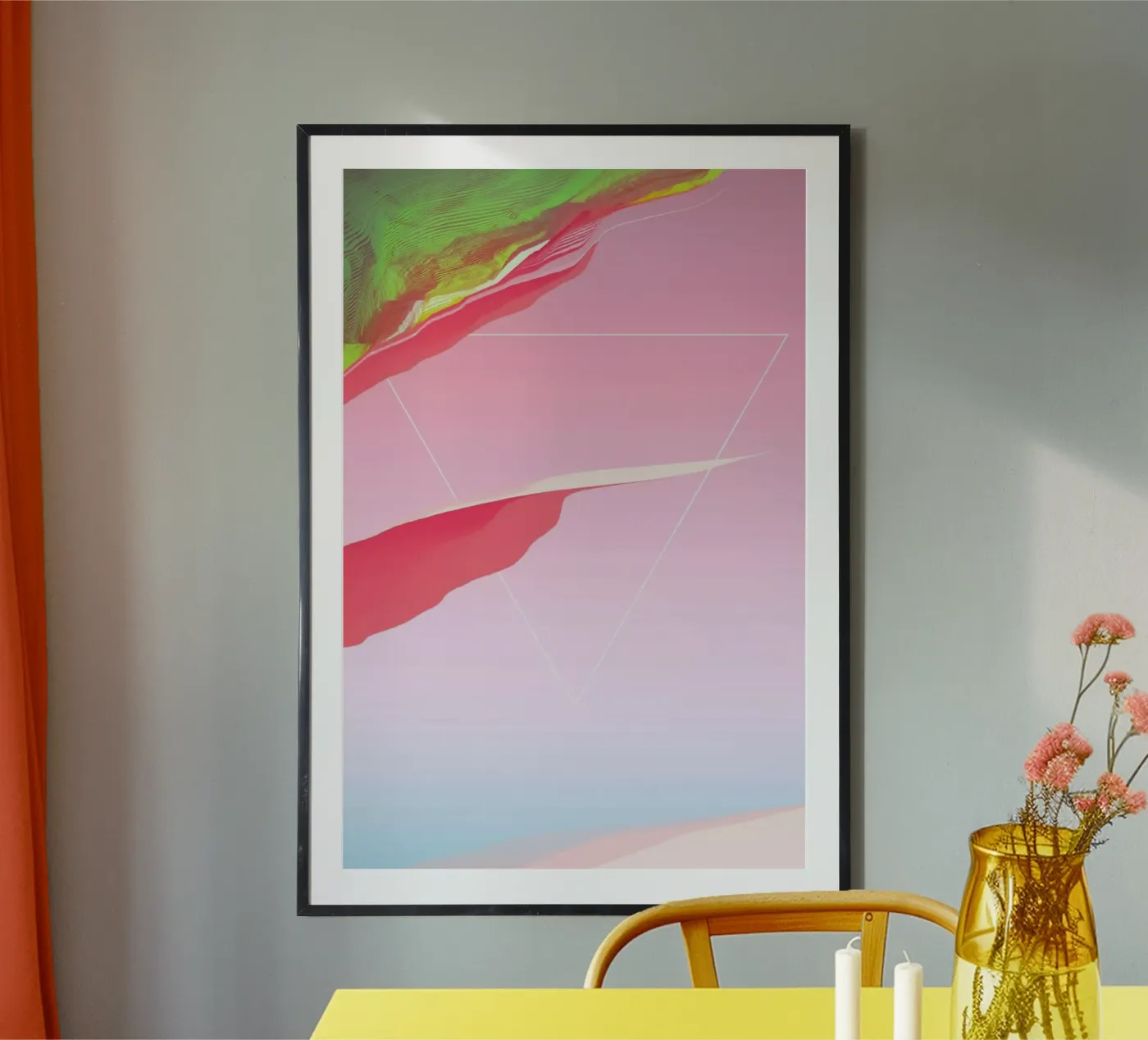 Mirage poster van Adam Priester