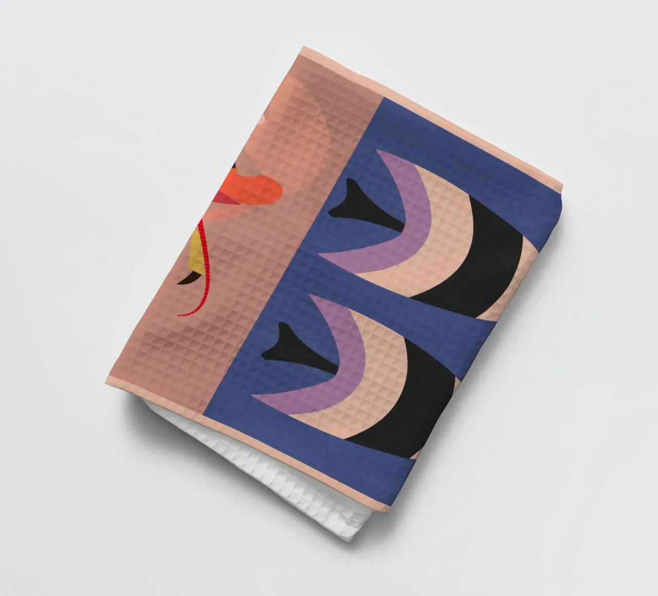 Abstract zeeleven 2 theedoek van Gaite