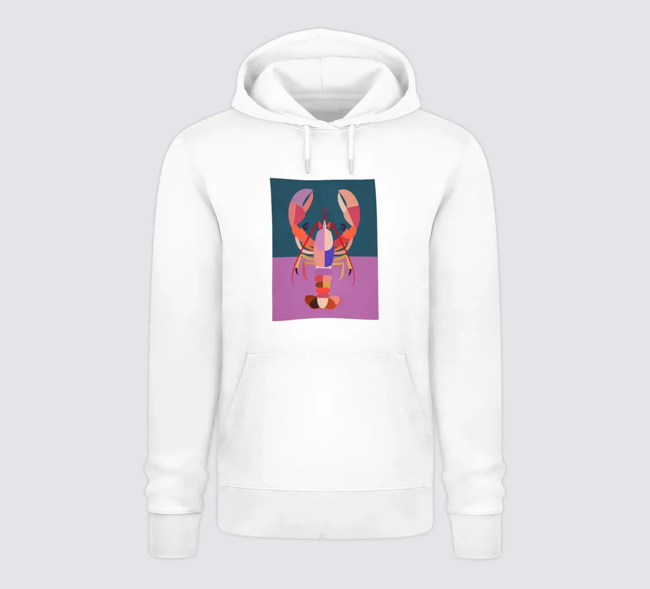 Homard abstrait sweat à capuche de Gaite