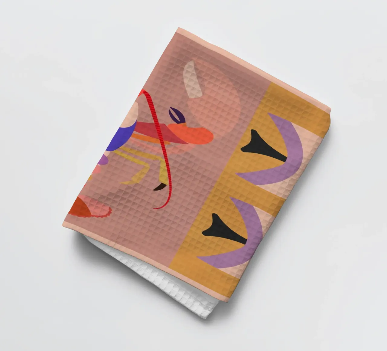 Abstract zeeleven theedoek van Gaite