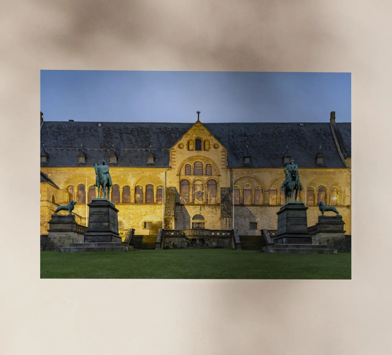 Kaiserpfalz in Goslar pellicola backlit da Reisefotografie - Bilder aus aller Welt