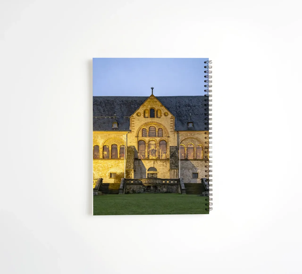 Kaiserpfalz in Goslar spiral notebook by Reisefotografie - Bilder aus aller Welt