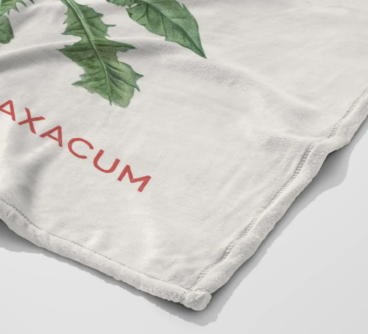 Löwenzahn oder Leontodon taraxacum Fleecedecke von Vintagrafica