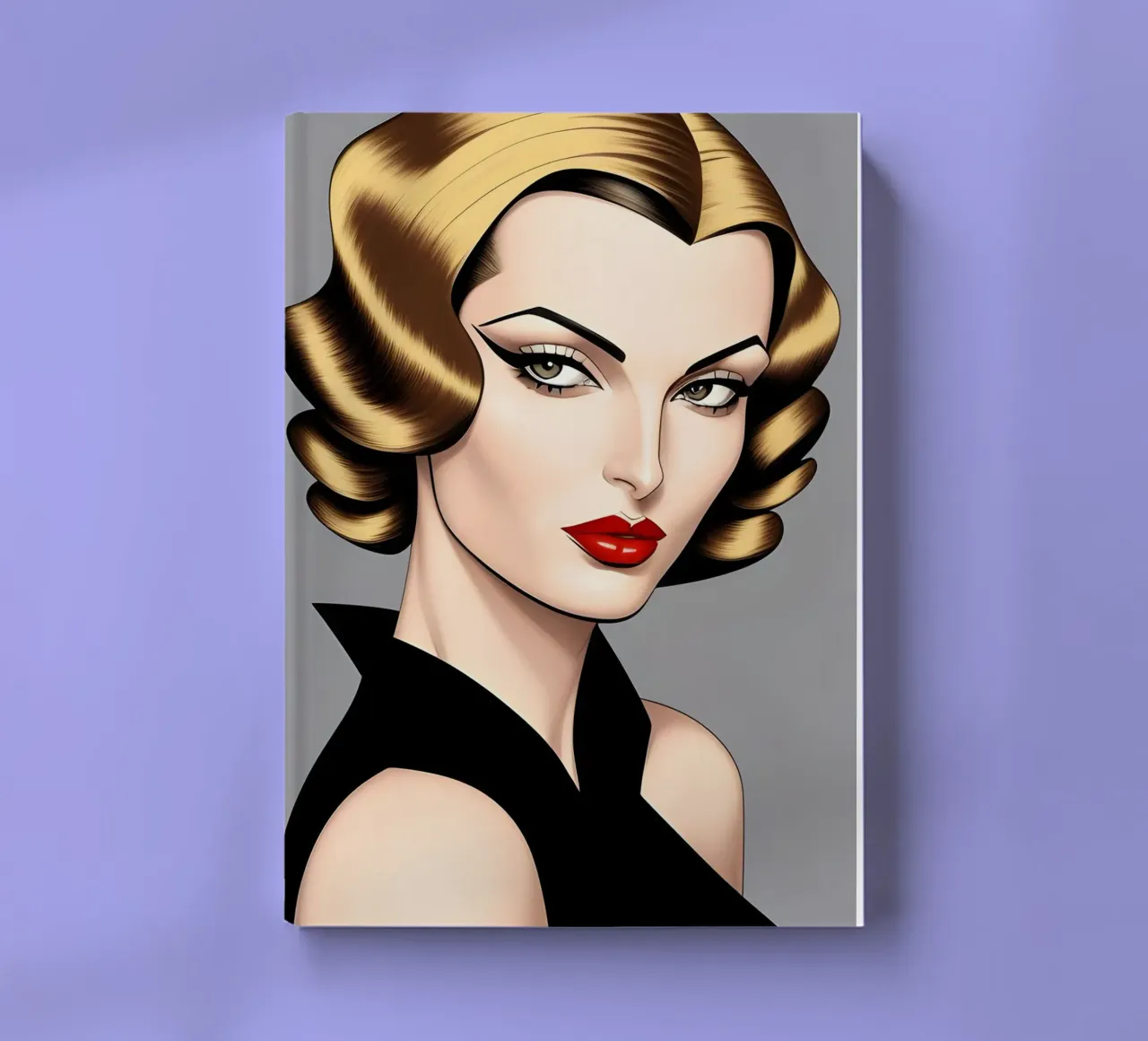 ART DECO DAME notitieboek van ART DECO