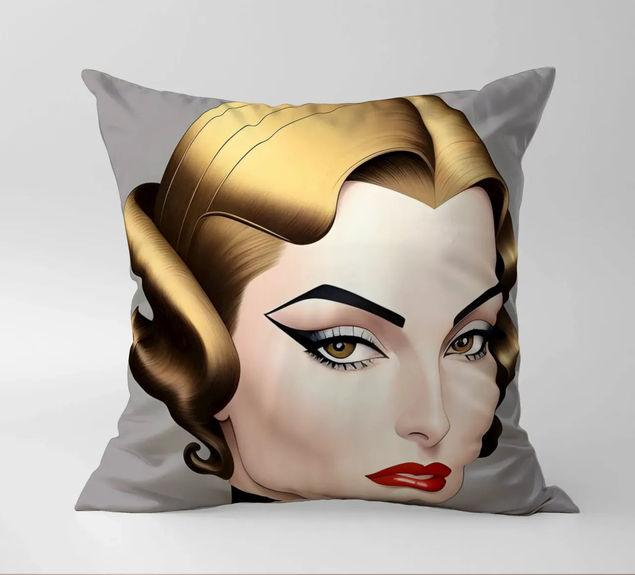 EDITORIALE DI MODA cuscino da ART DECO