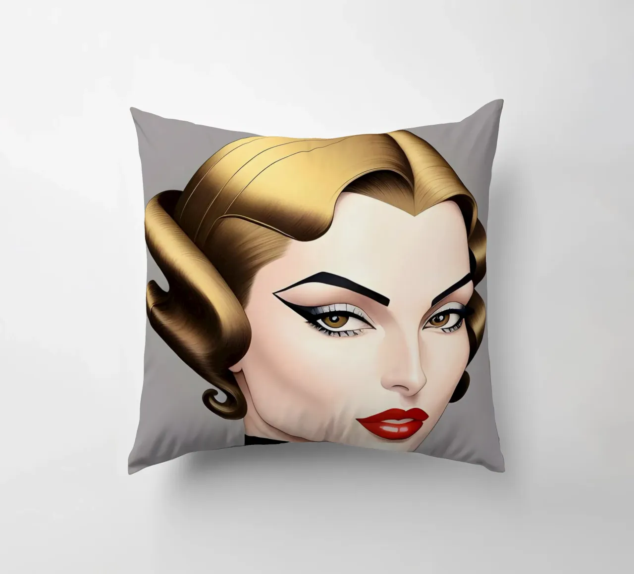 EDITORIALE DI MODA cuscino da ART DECO