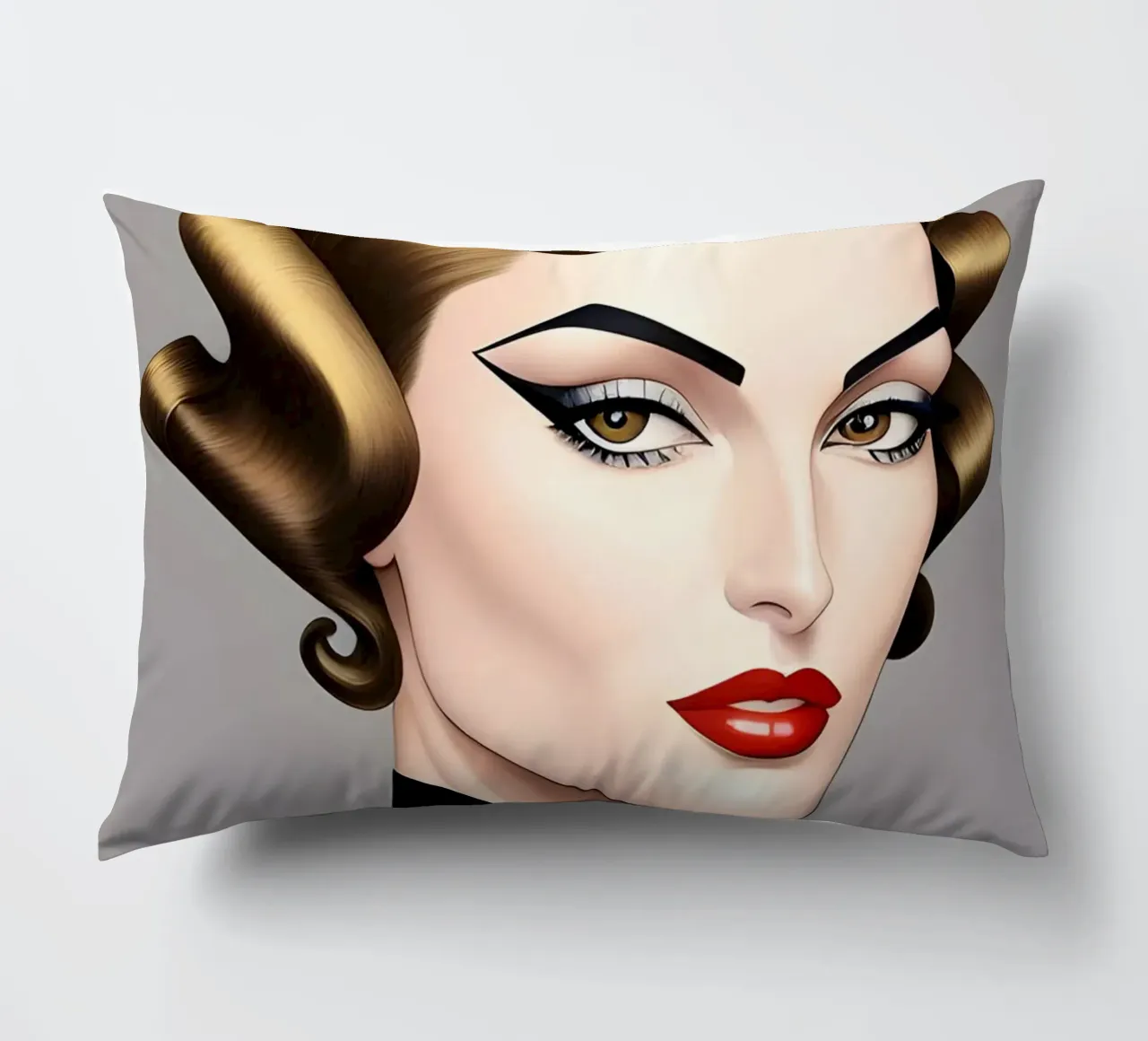 EDITORIALE DI MODA cuscino da ART DECO