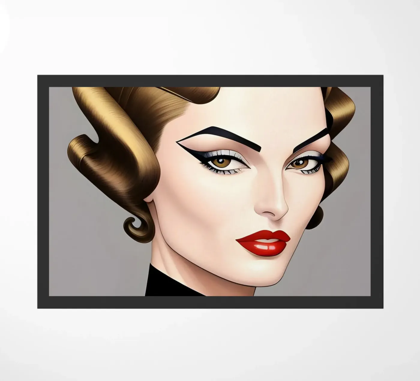 EDITORIALE DI MODA zerbino da ART DECO