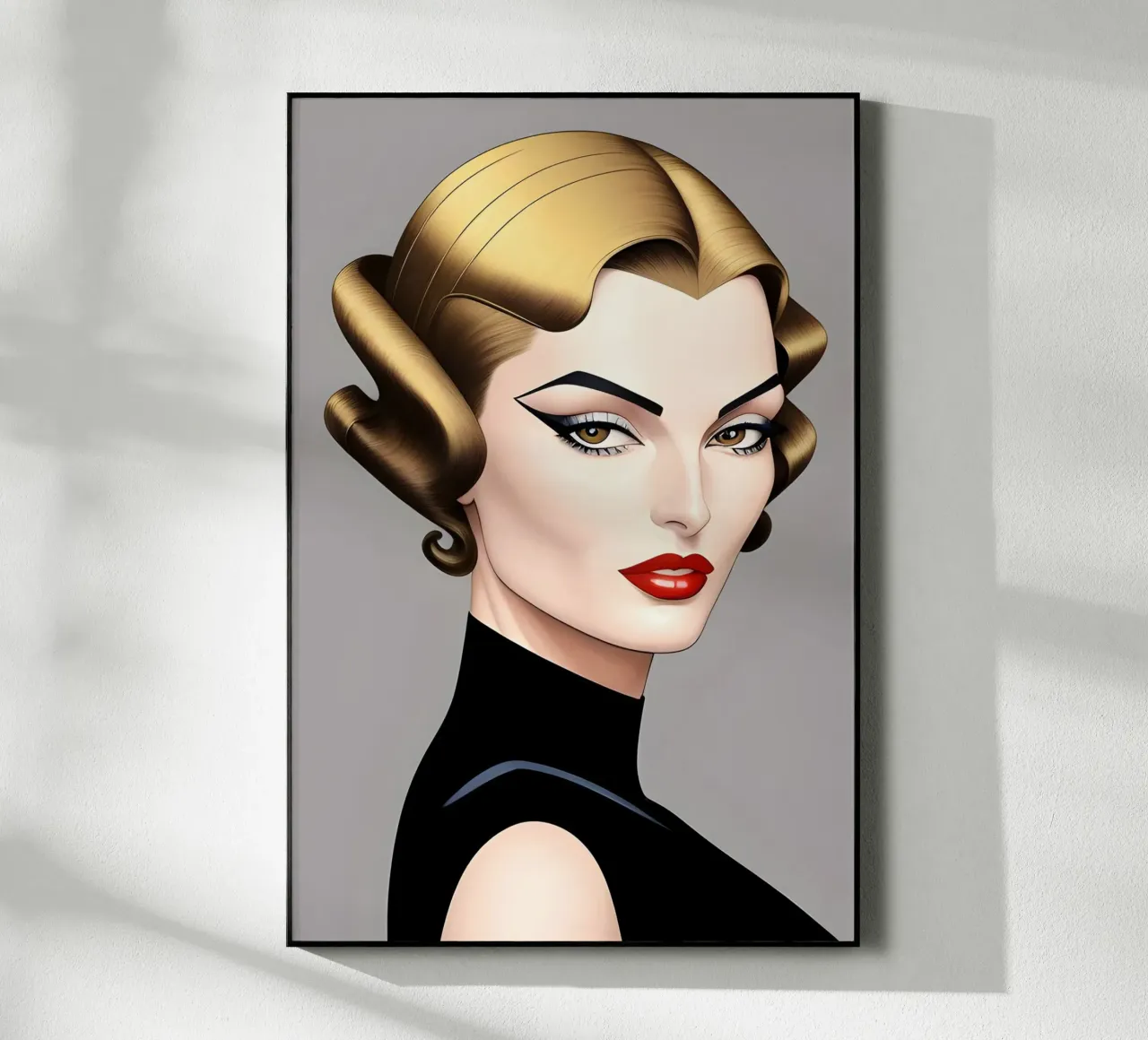 EDITORIALE DI MODA plexiglass da ART DECO