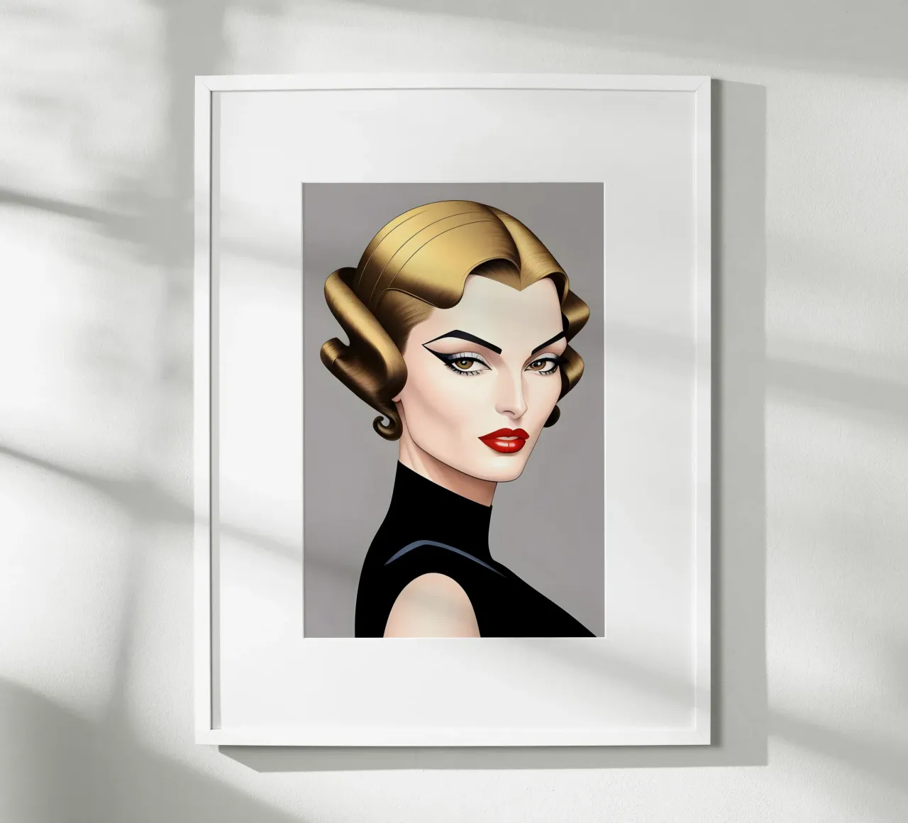 EDITORIALE DI MODA poster da ART DECO
