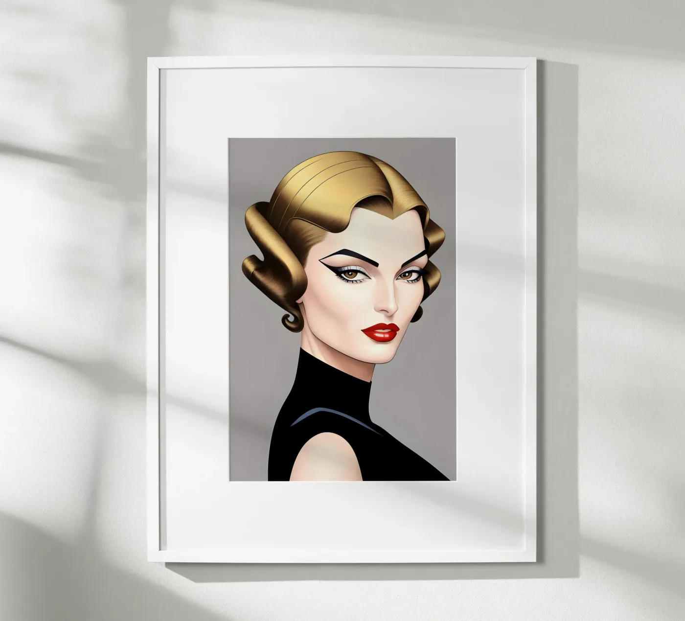 EDITORIALE DI MODA poster da ART DECO