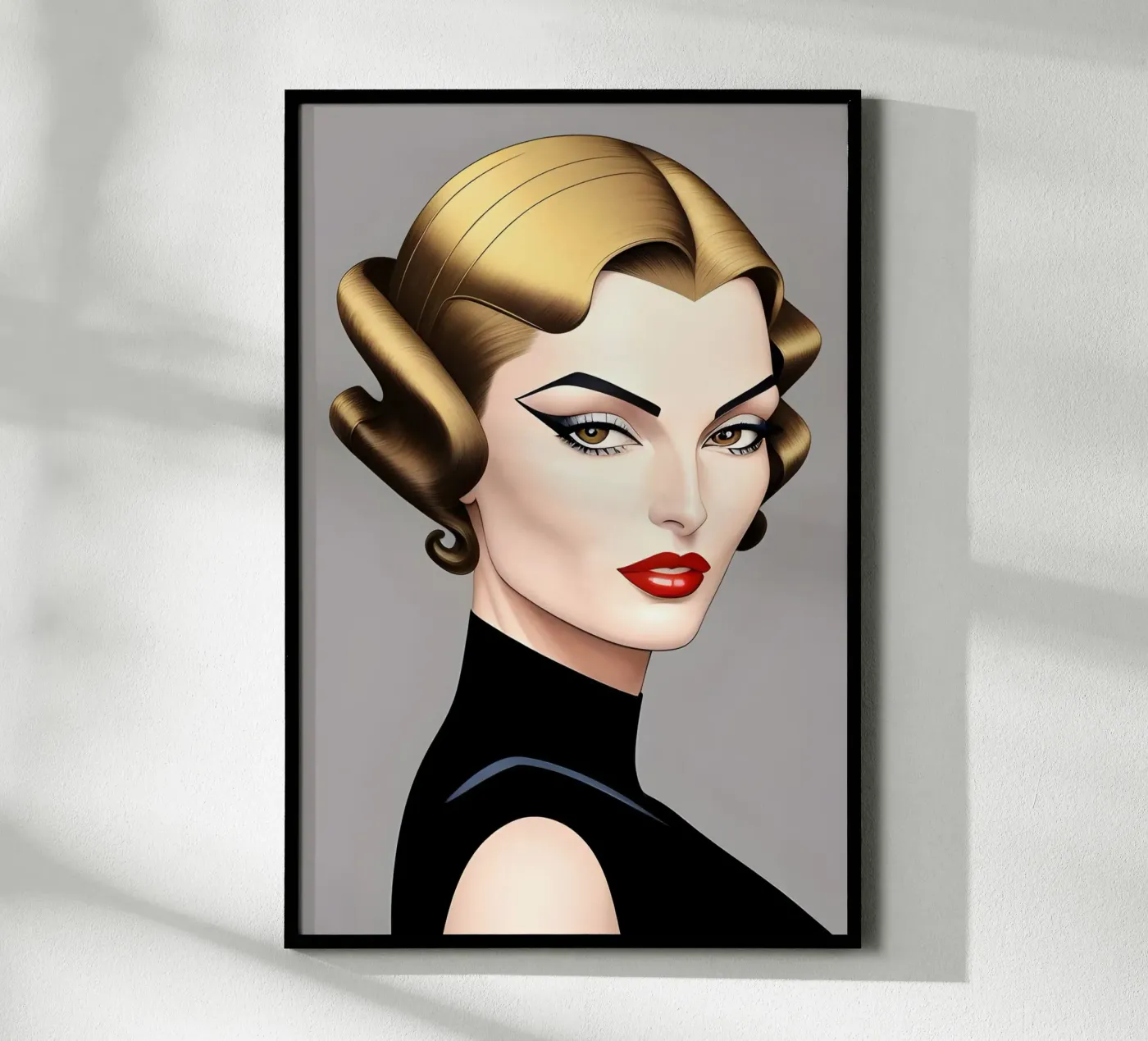 EDITORIALE DI MODA poster da ART DECO