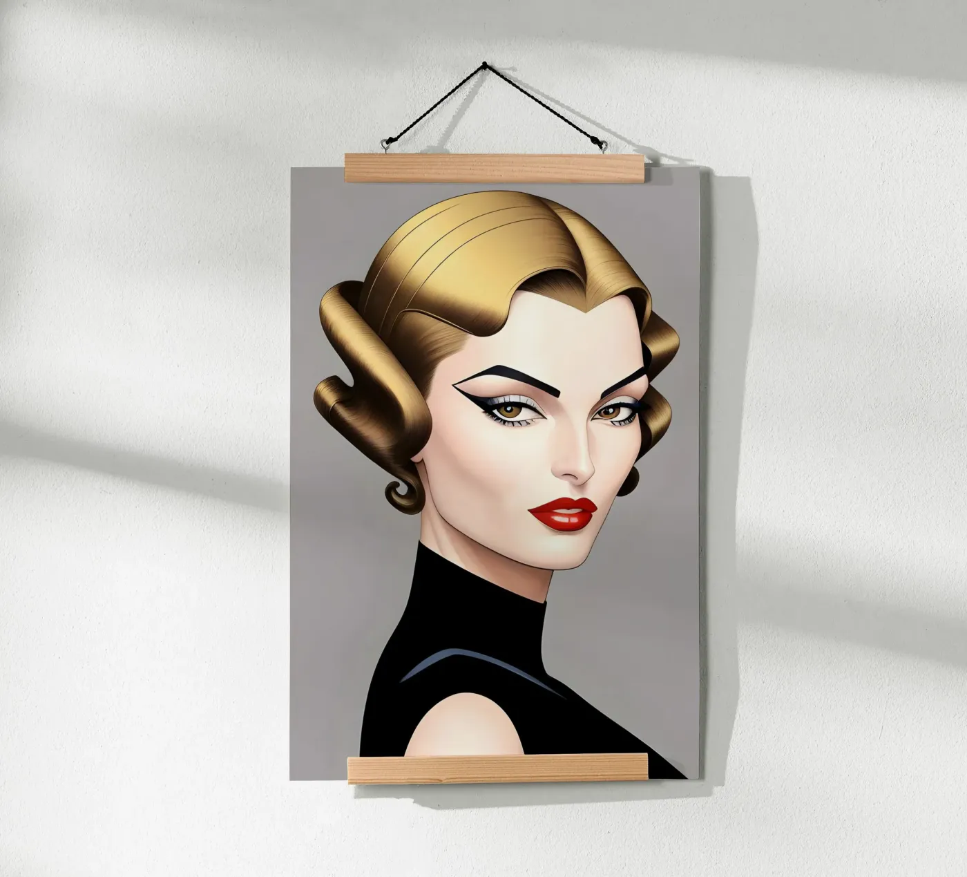 EDITORIALE DI MODA poster da ART DECO