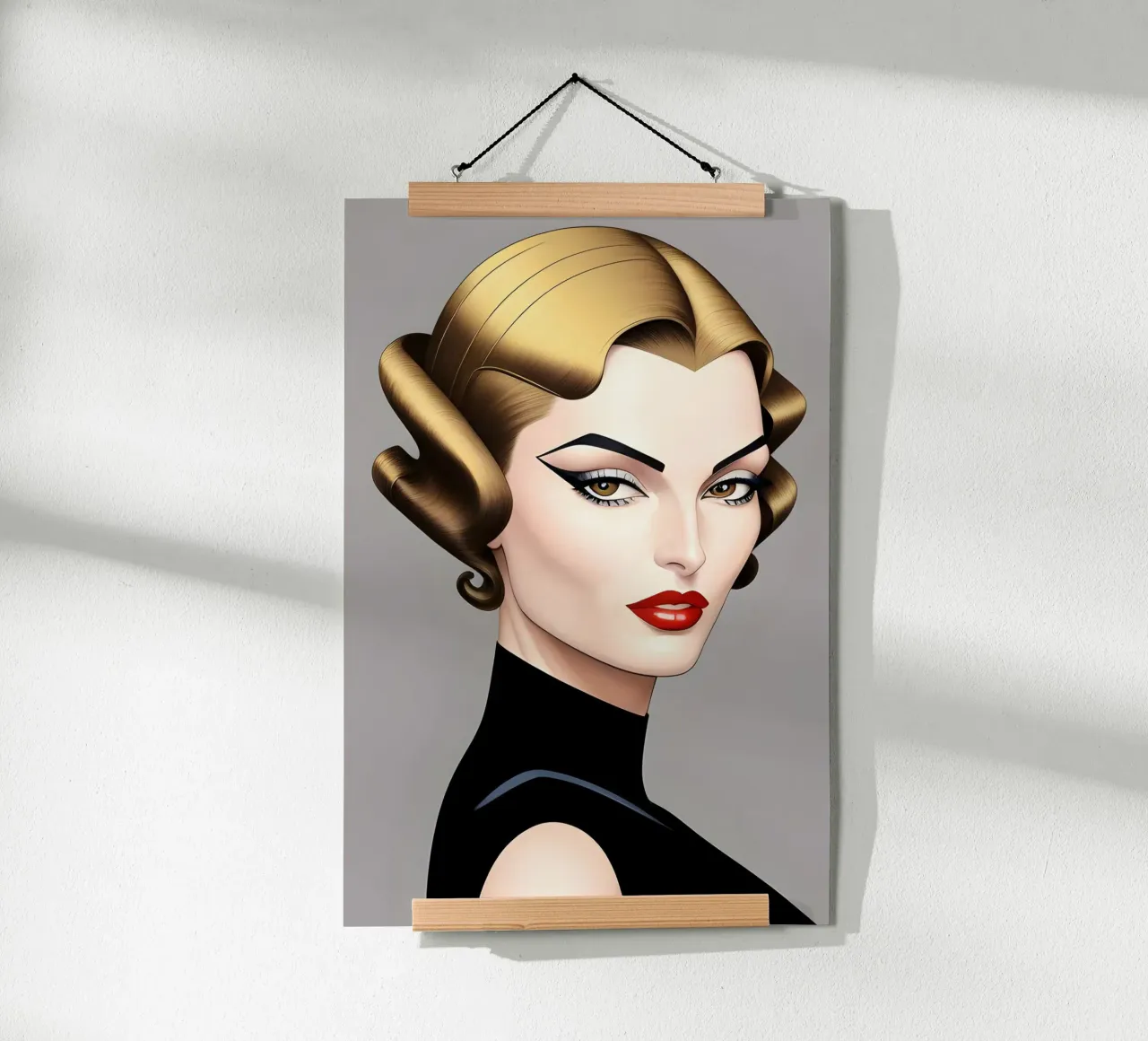 EDITORIALE DI MODA poster da ART DECO