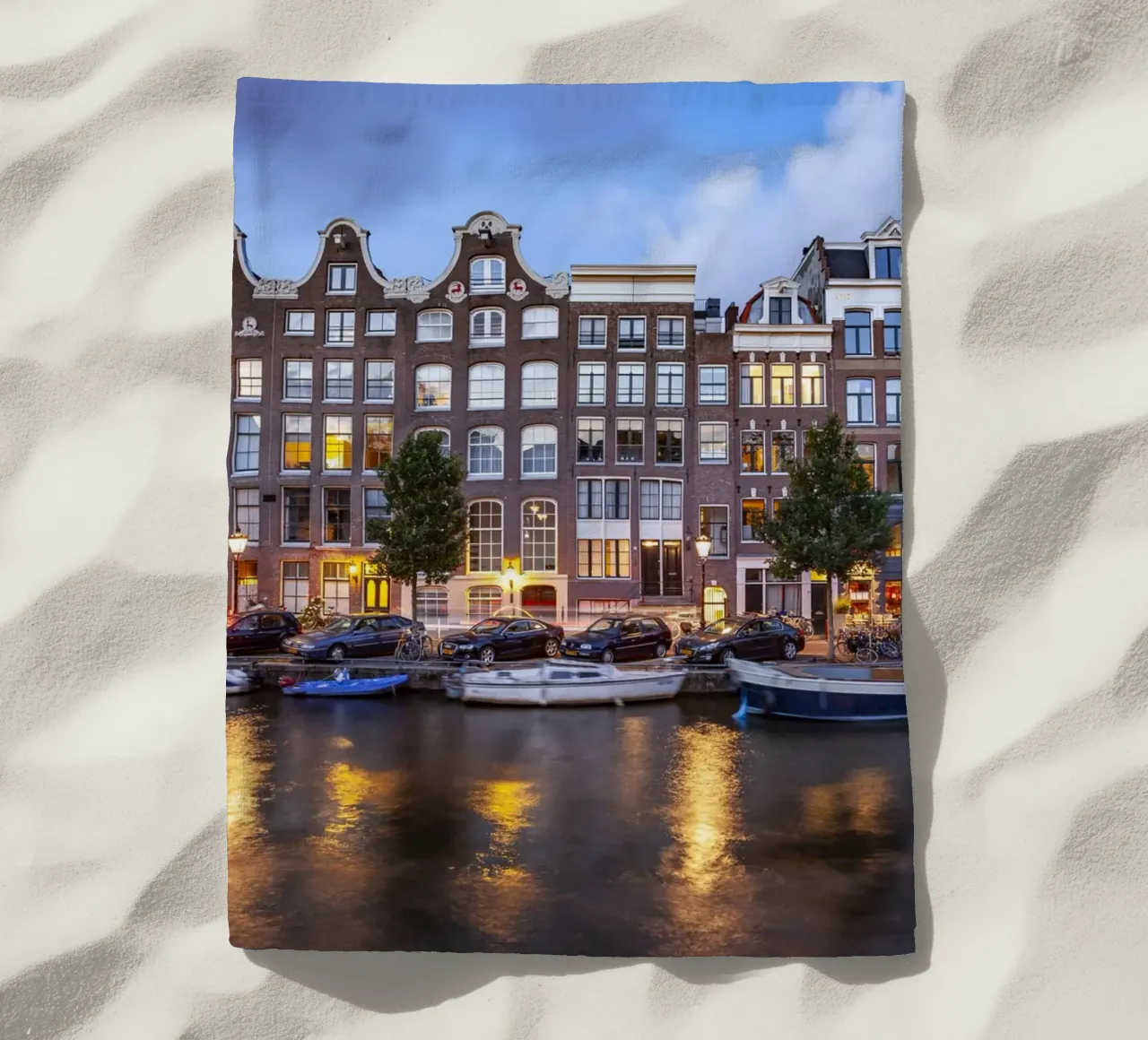 Gracht Amsterdam telo mare da Reisefotografie - Bilder aus aller Welt