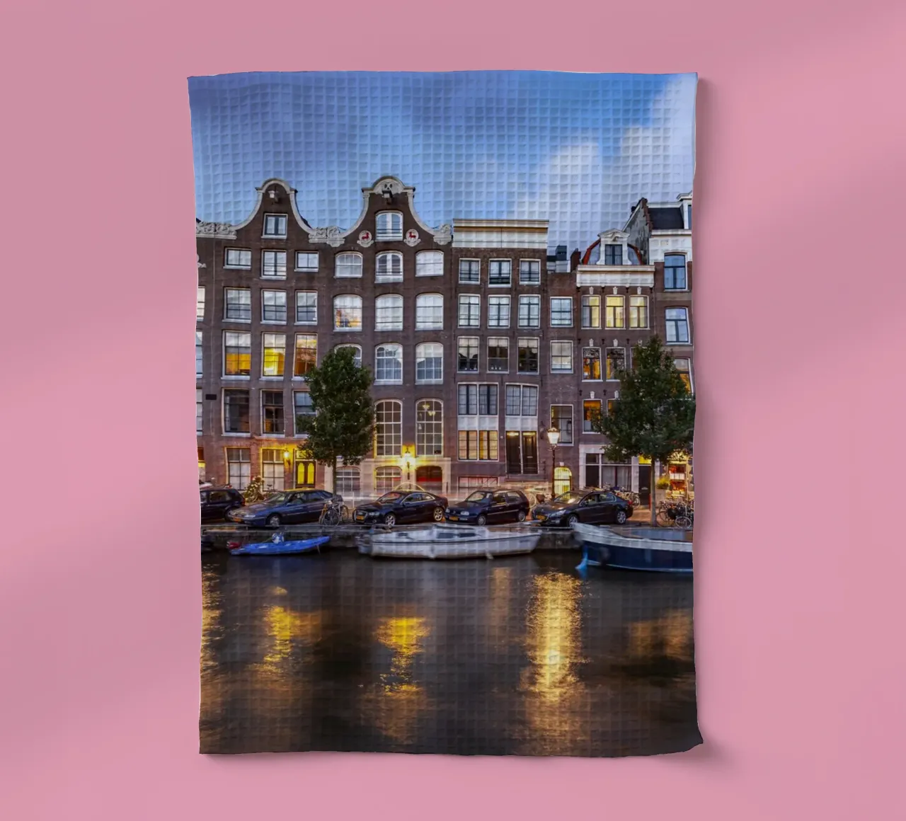 Gracht Amsterdam canovaccio da cucina da Reisefotografie - Bilder aus aller Welt
