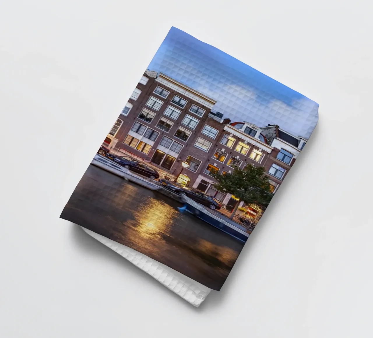Gracht Amsterdam canovaccio da cucina da Reisefotografie - Bilder aus aller Welt