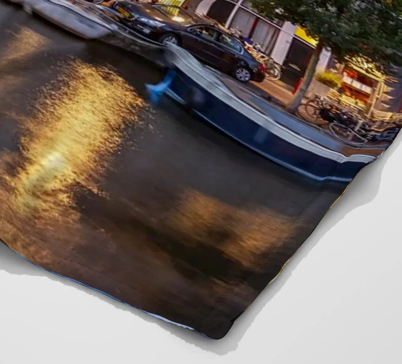 Gracht Amsterdam coperta in pile da Reisefotografie - Bilder aus aller Welt