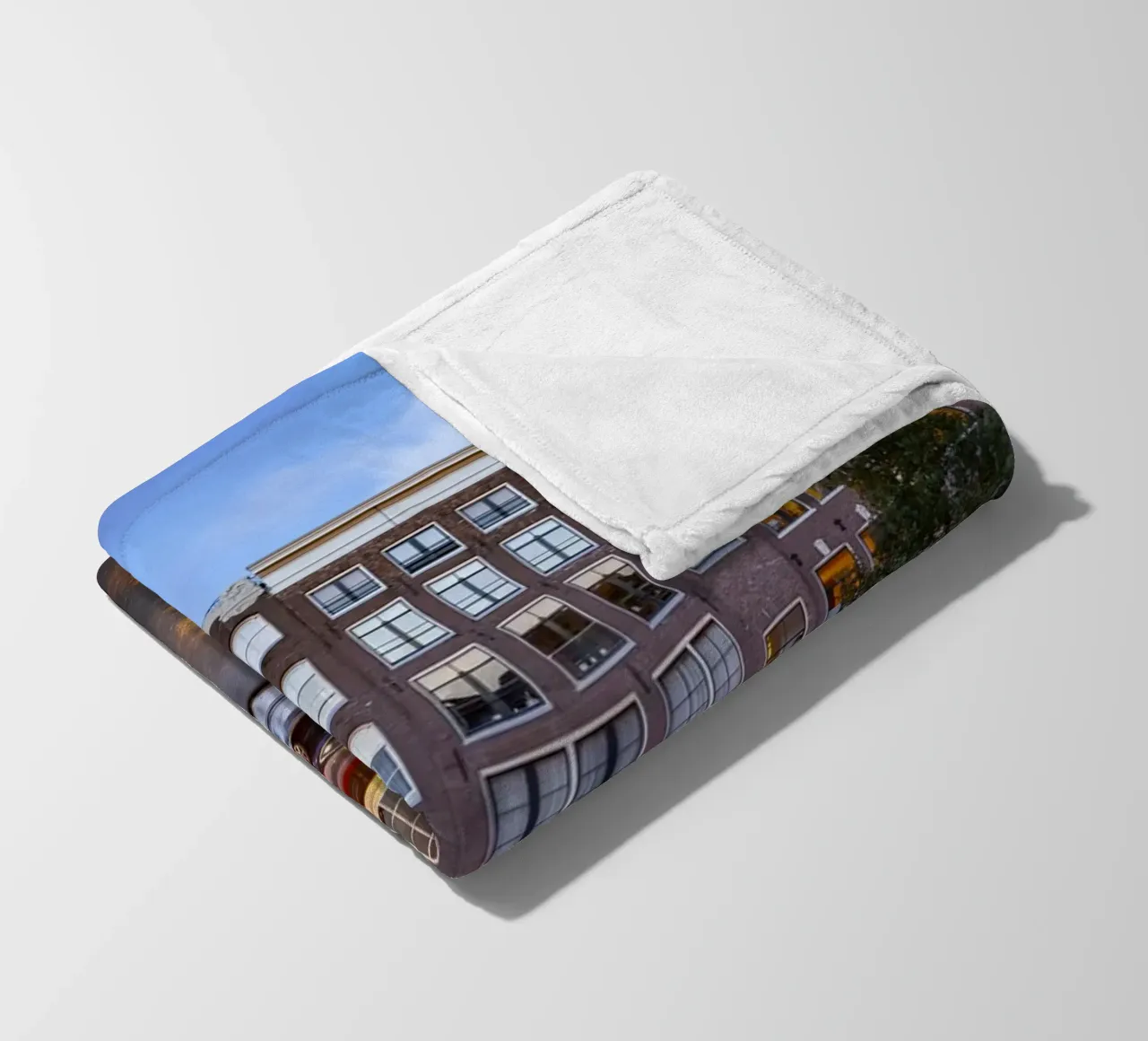 Gracht Amsterdam coperta in pile da Reisefotografie - Bilder aus aller Welt