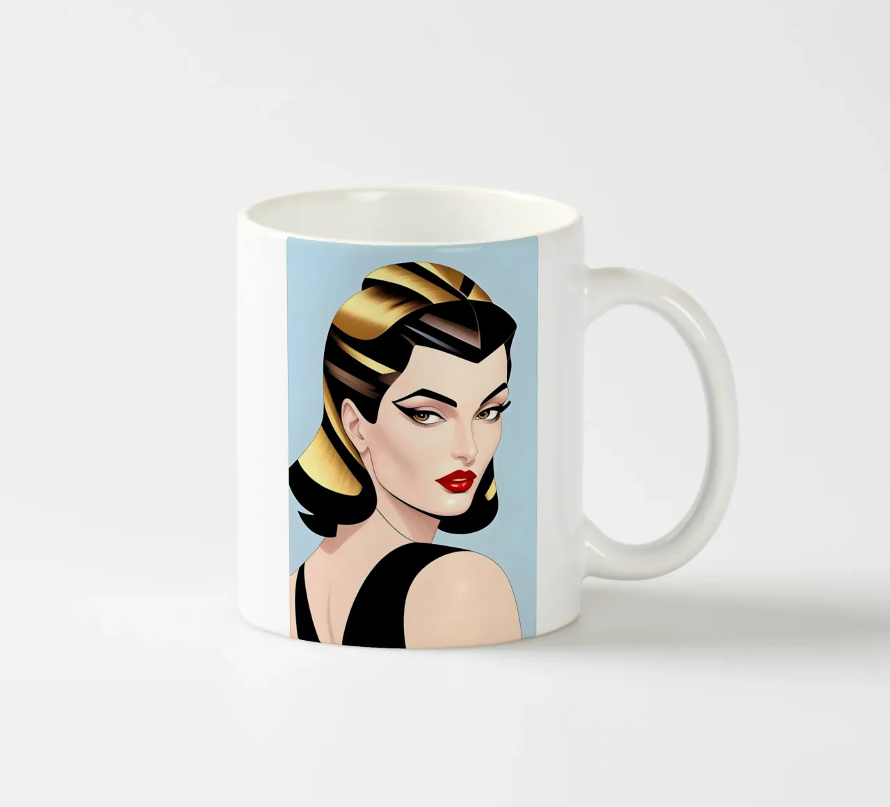 Moda retro glam tazza in ceramica da ART DECO