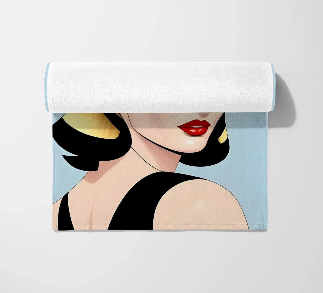 Moda retro glam telo mare da ART DECO