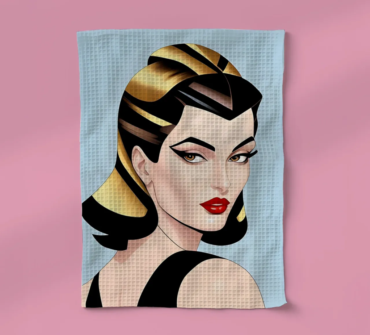 Moda retro glam canovaccio da cucina da ART DECO