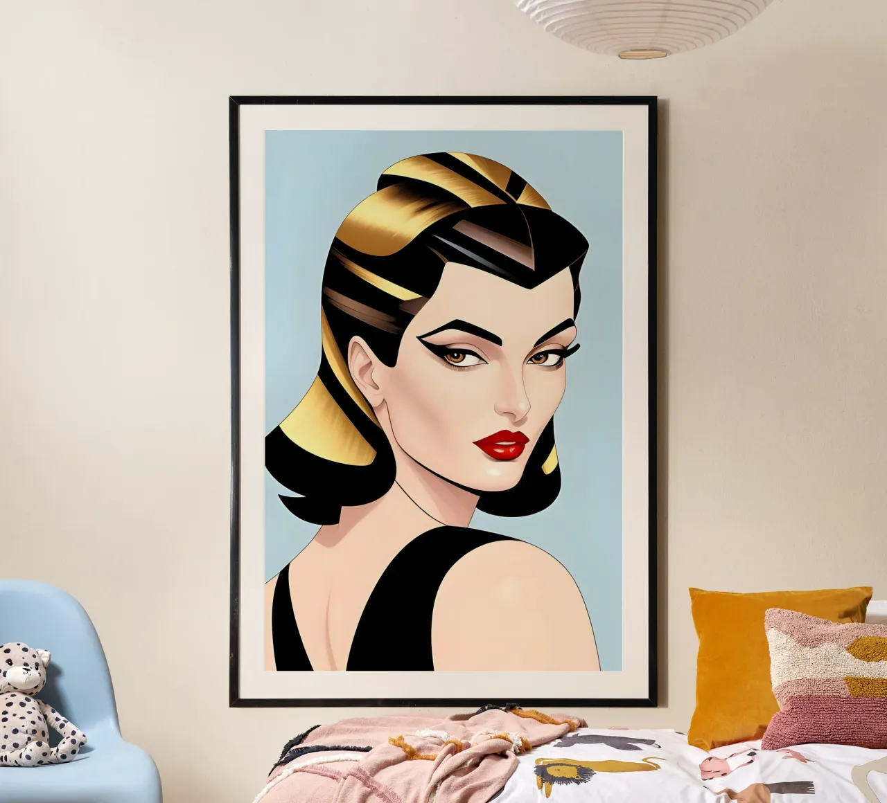 Moda retro glam carta hahnemühle da ART DECO