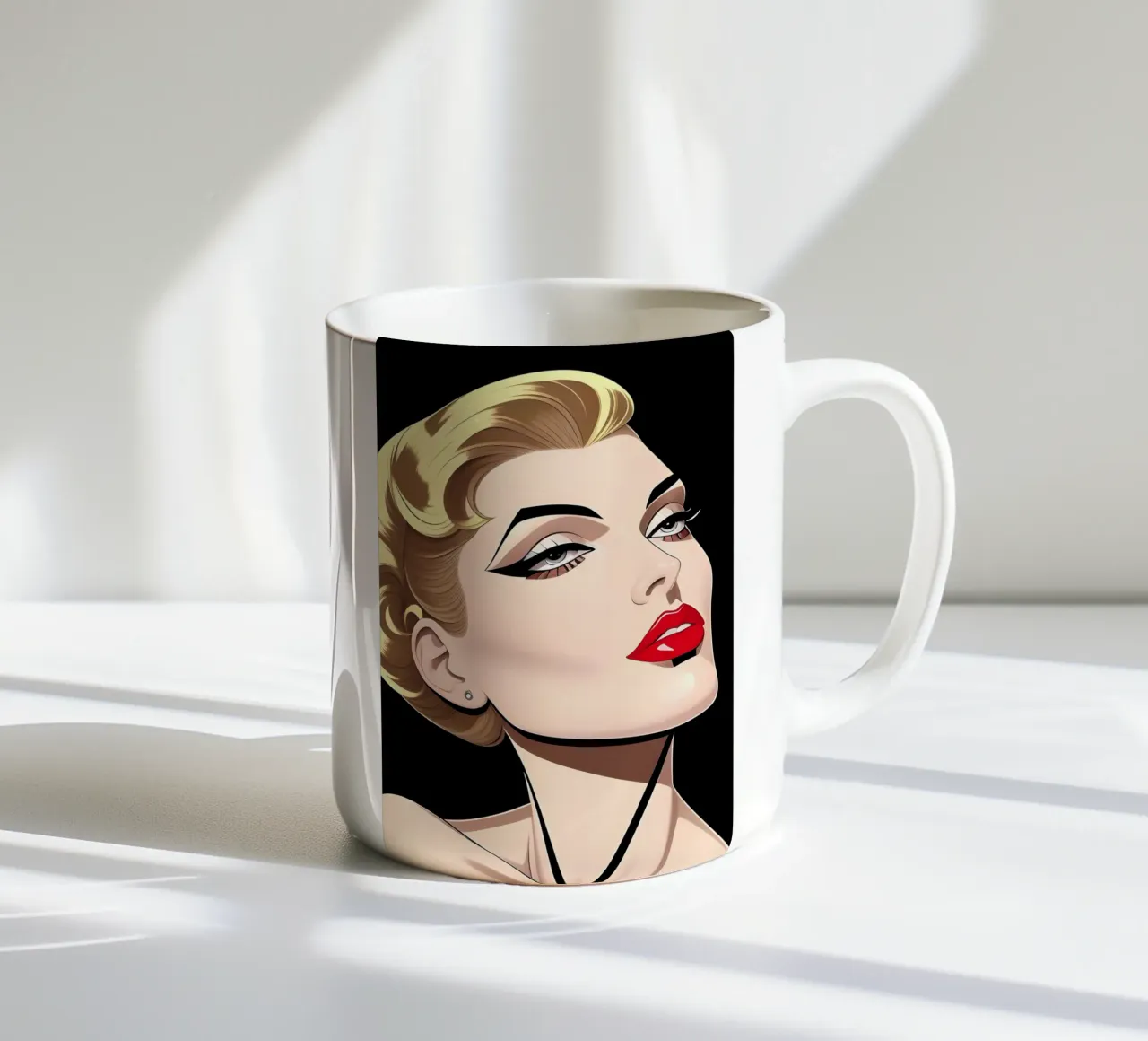 FINALE DI MODA tazza in ceramica da ART DECO