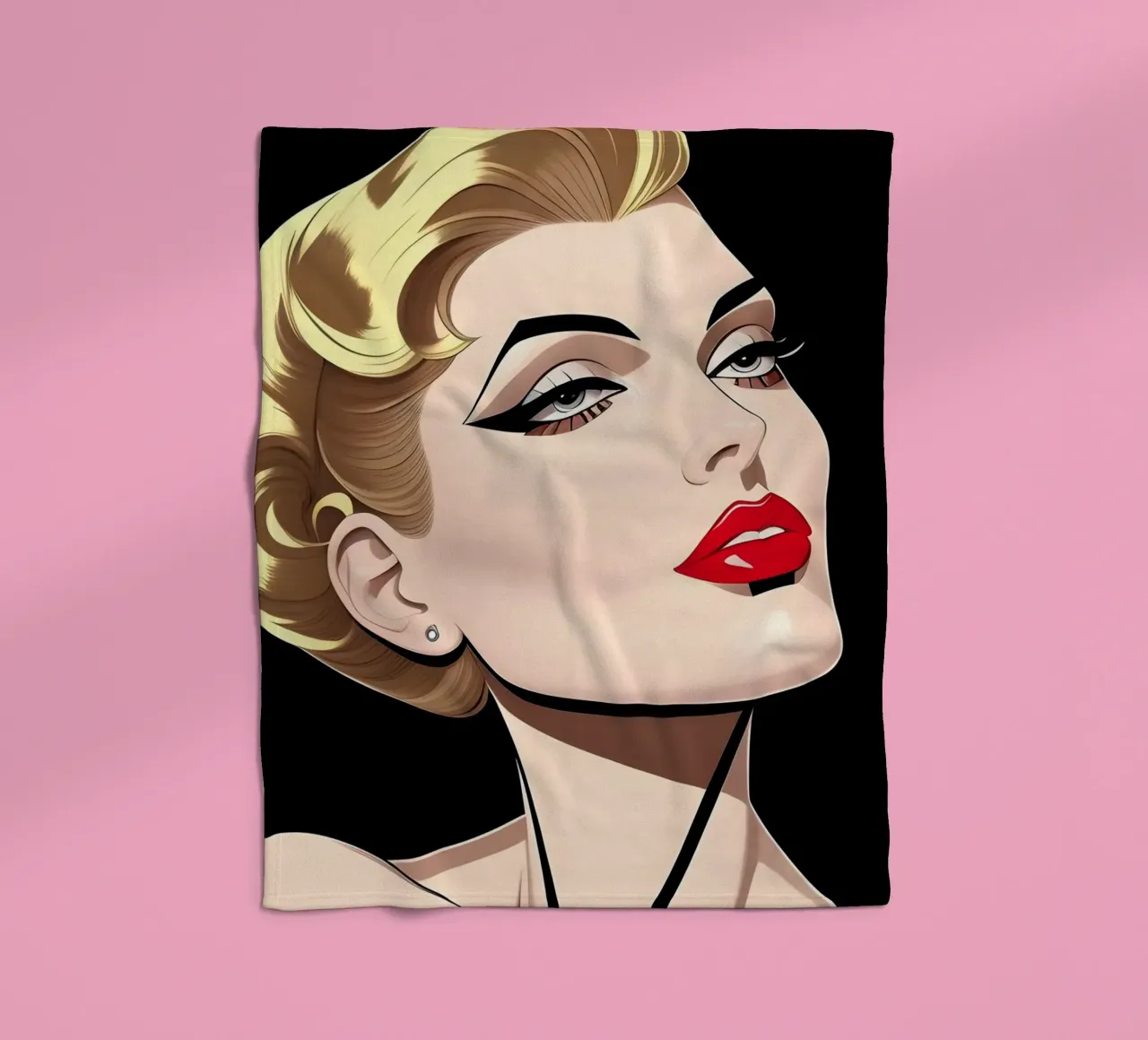 MODEFINALE fleecedeken van ART DECO