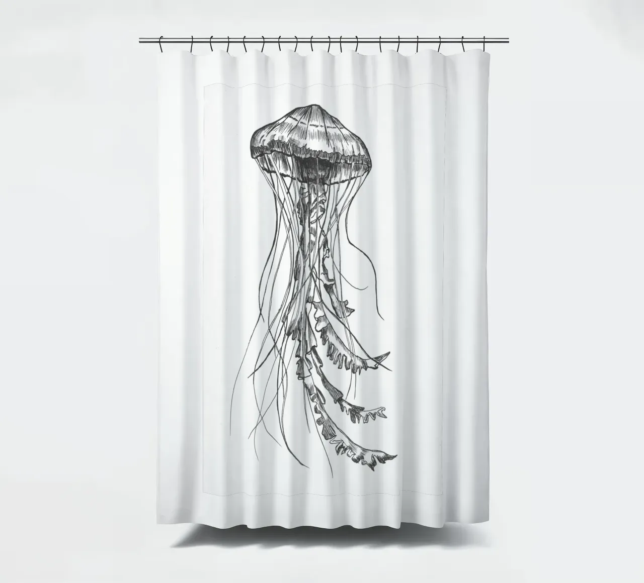 Qualle 1 shower curtain by naturelines