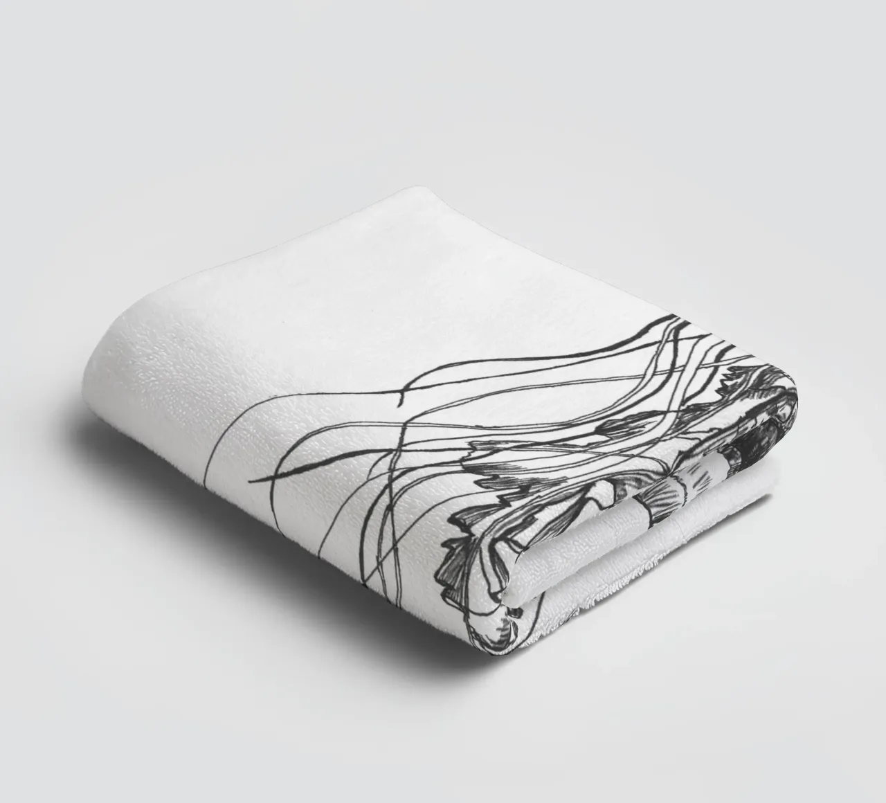 Qualle 1 towel by naturelines