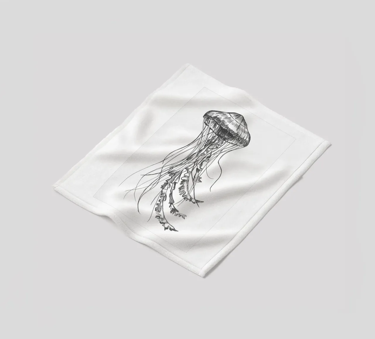 Qualle 1 fleece blanket by naturelines