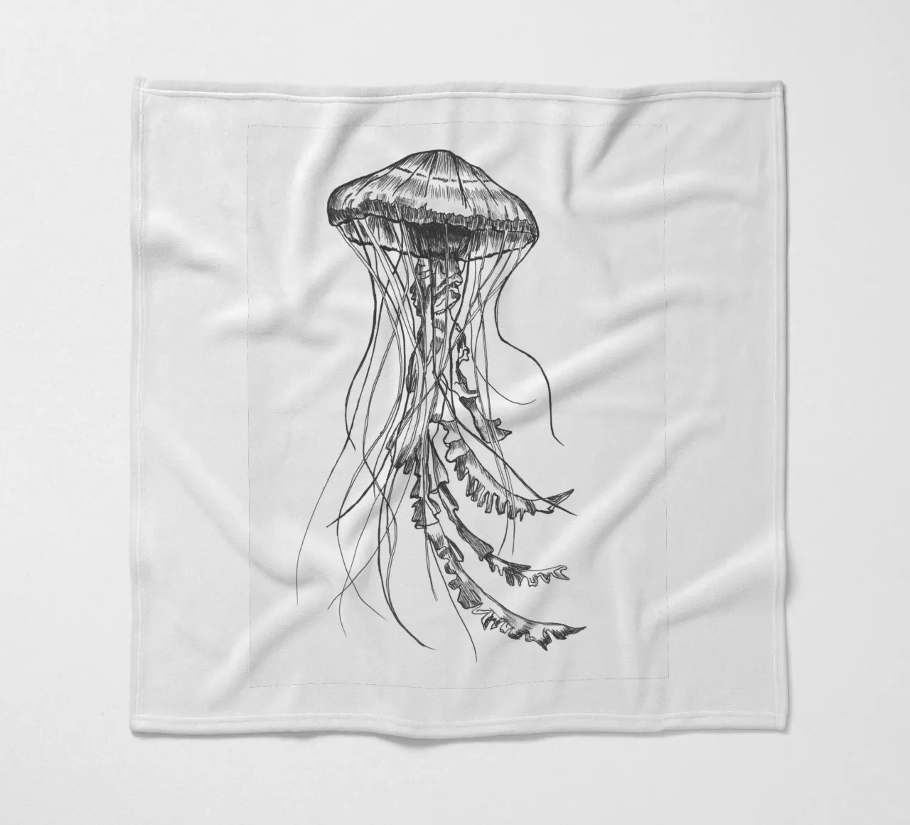 Qualle 1 fleece blanket by naturelines