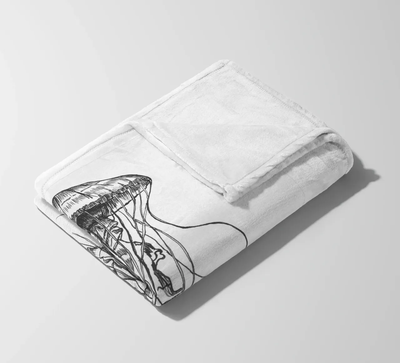 Qualle 1 fleece blanket by naturelines