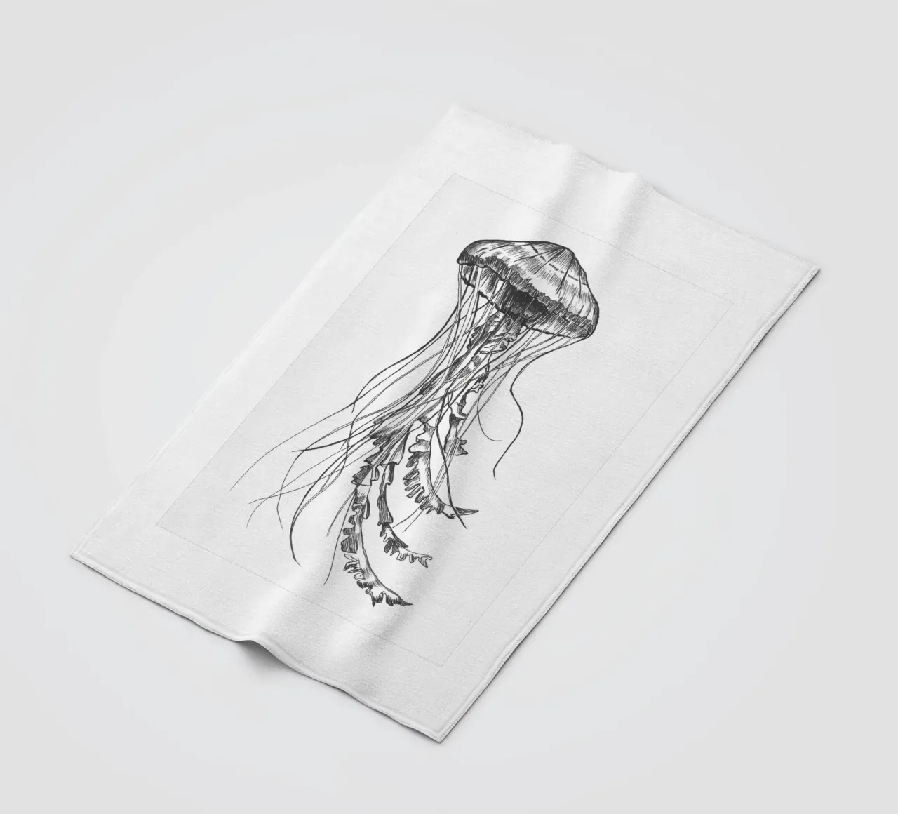 Qualle 1 fleece blanket by naturelines