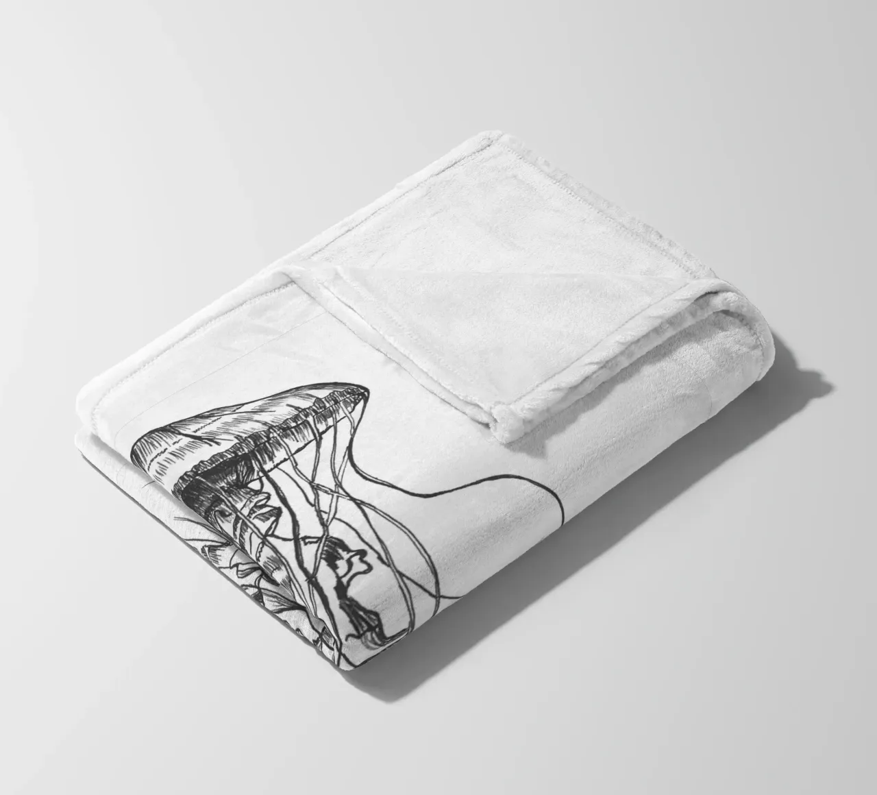 Qualle 1 fleece blanket by naturelines