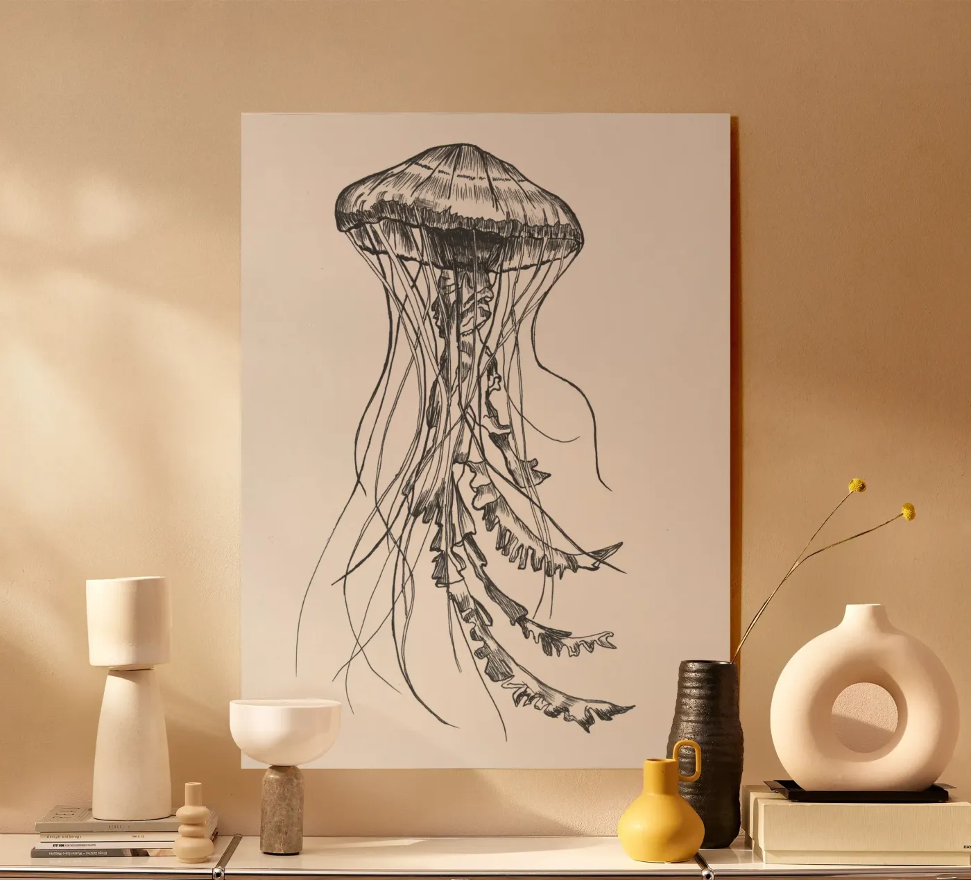 Qualle 1 plexiglass da naturelines