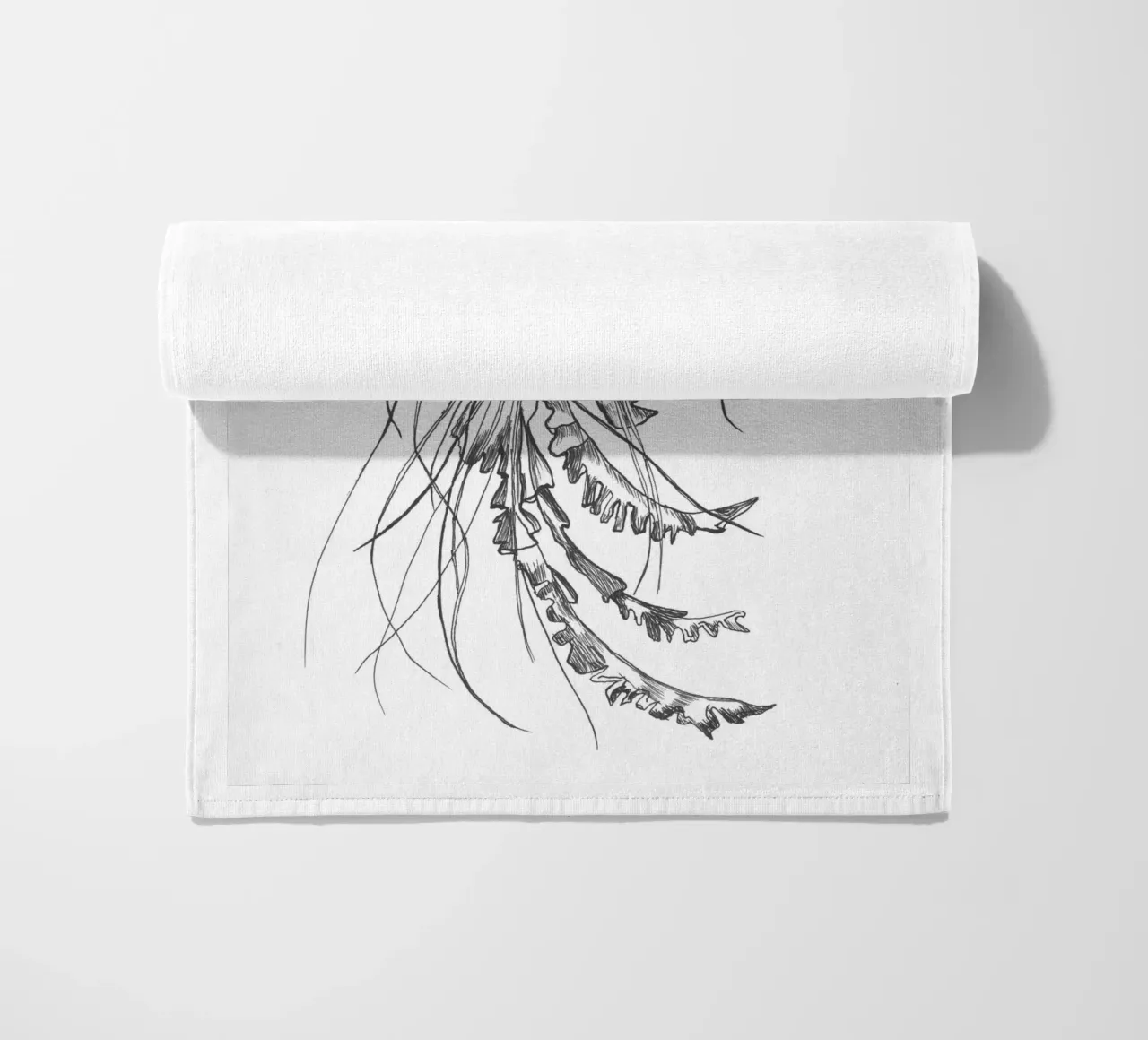 Qualle 1 beach towel by naturelines