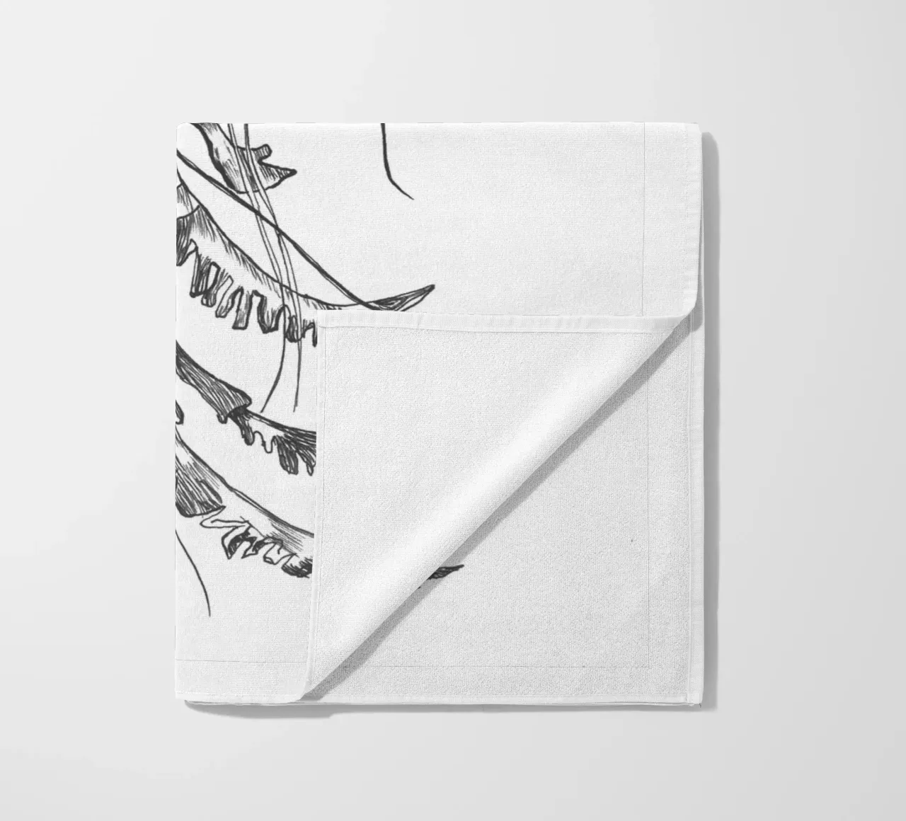 Qualle 1 beach towel by naturelines