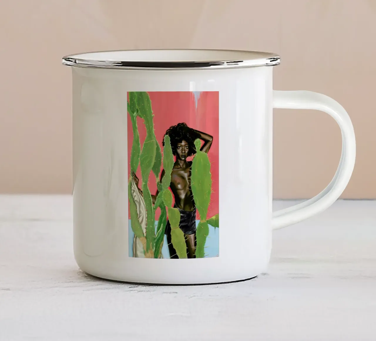 Kakto Emaille Tasse von Alexander Grahovsky