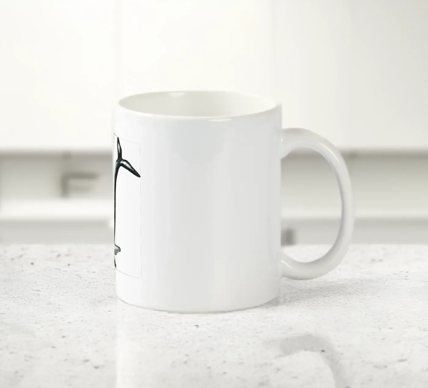 Wal ceramic mug by naturelines