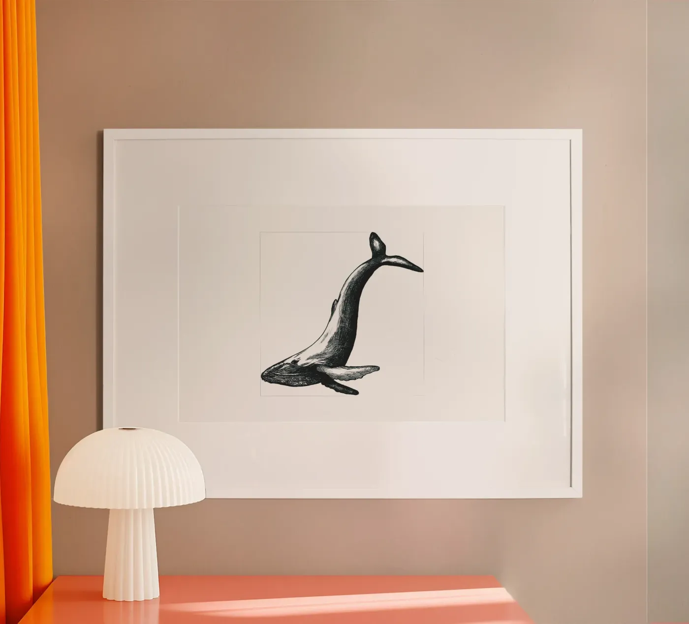 Wal poster by naturelines