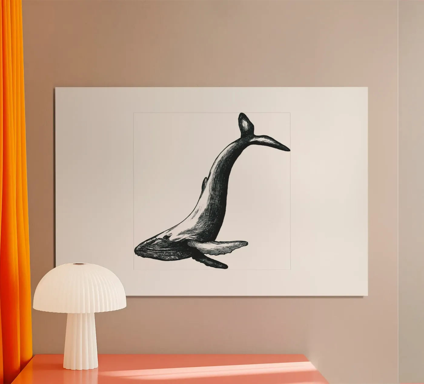 Wal poster by naturelines