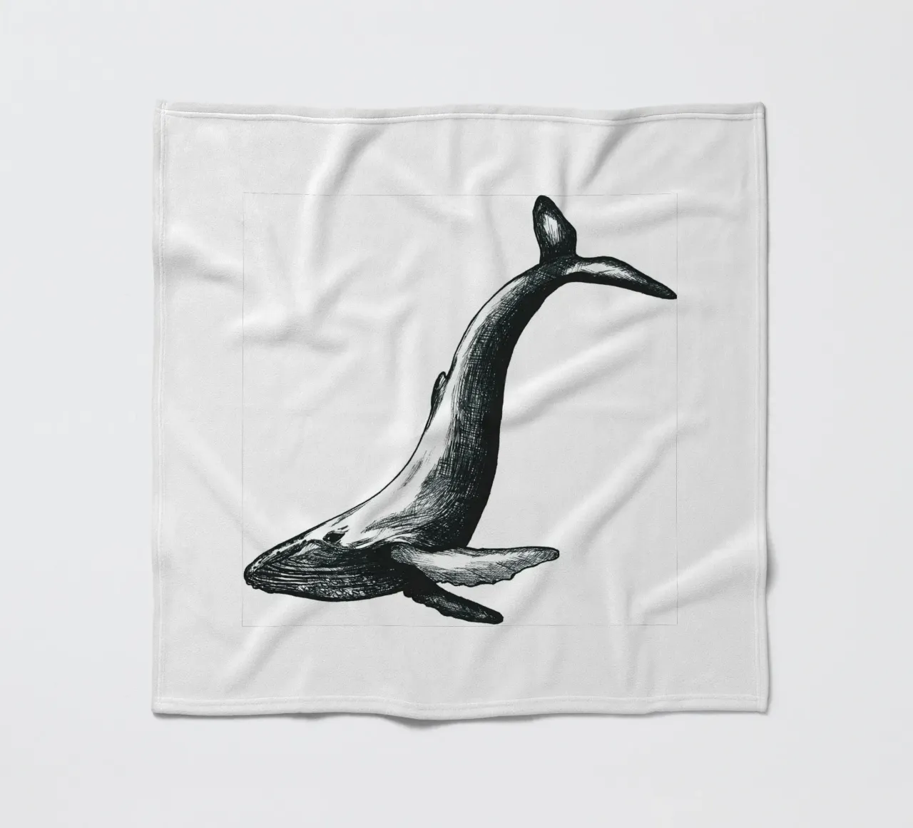 Wal Fleecedecke von naturelines