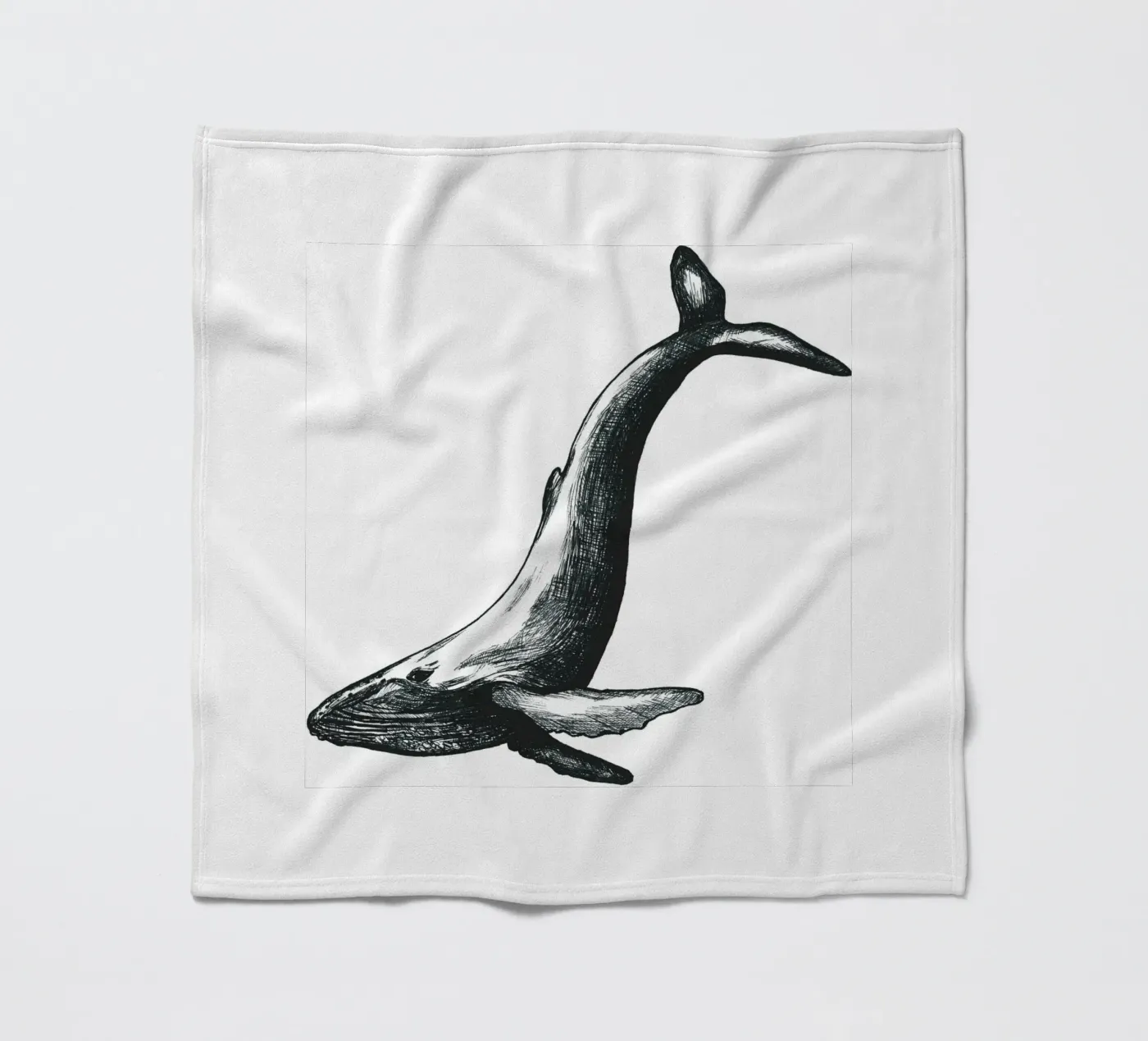 Wal fleecedeken van naturelines