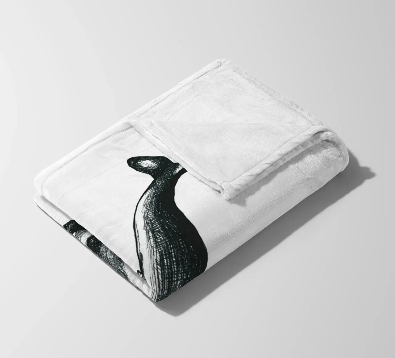 Wal Fleecedecke von naturelines