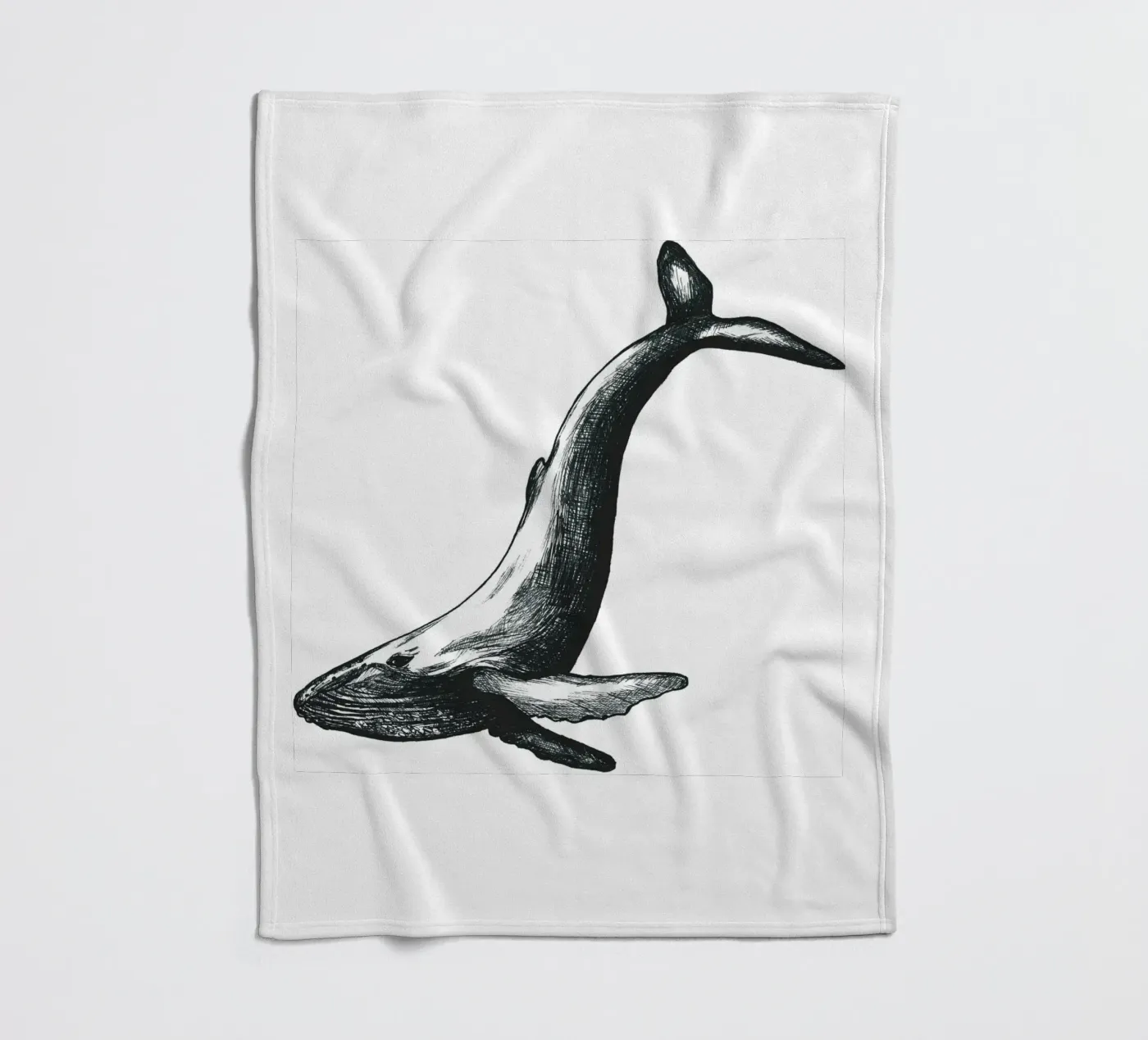 Wal fleecedeken van naturelines