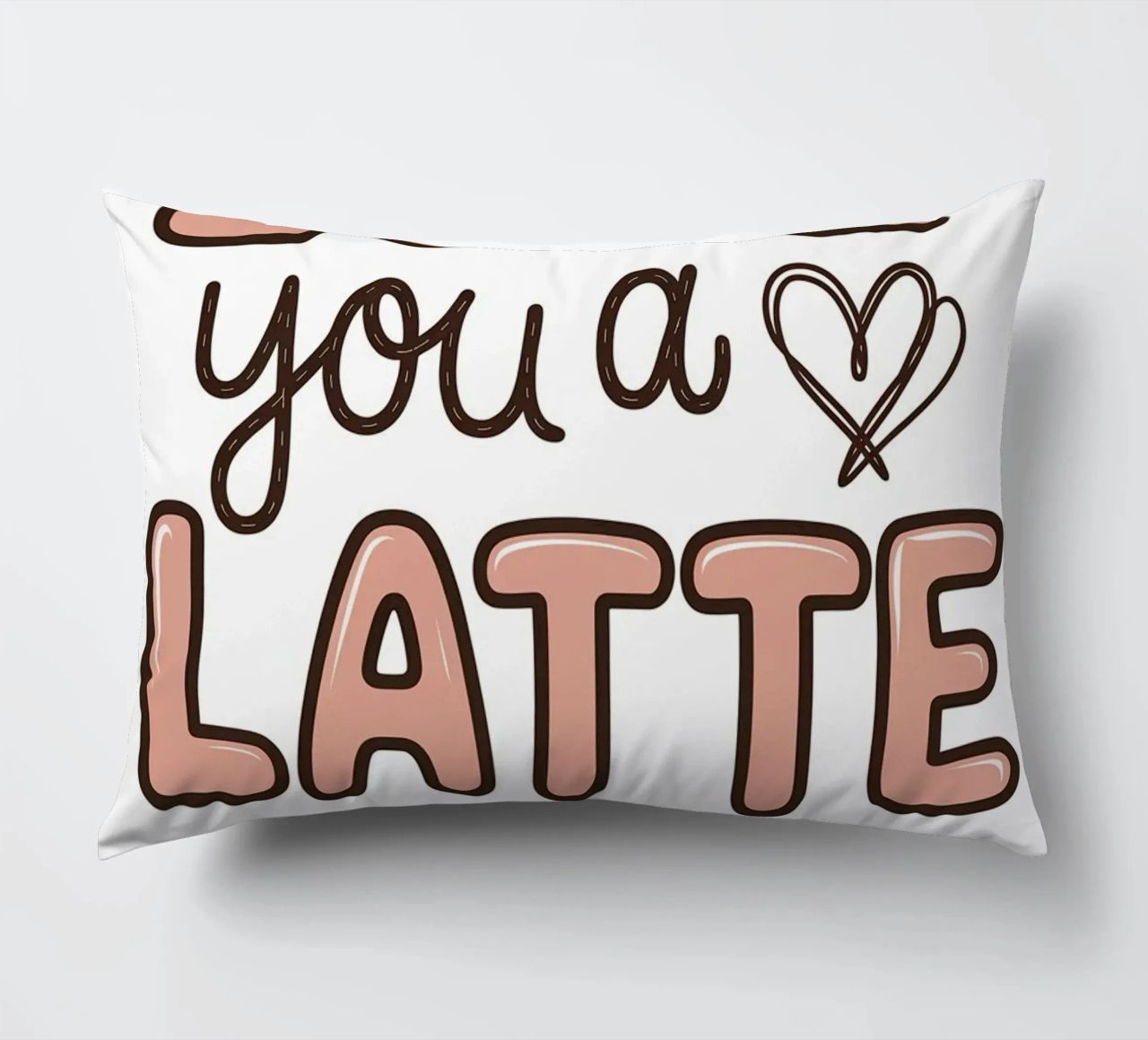 TI AMO UN CAFFÈ MACCHIATO cuscino da logic