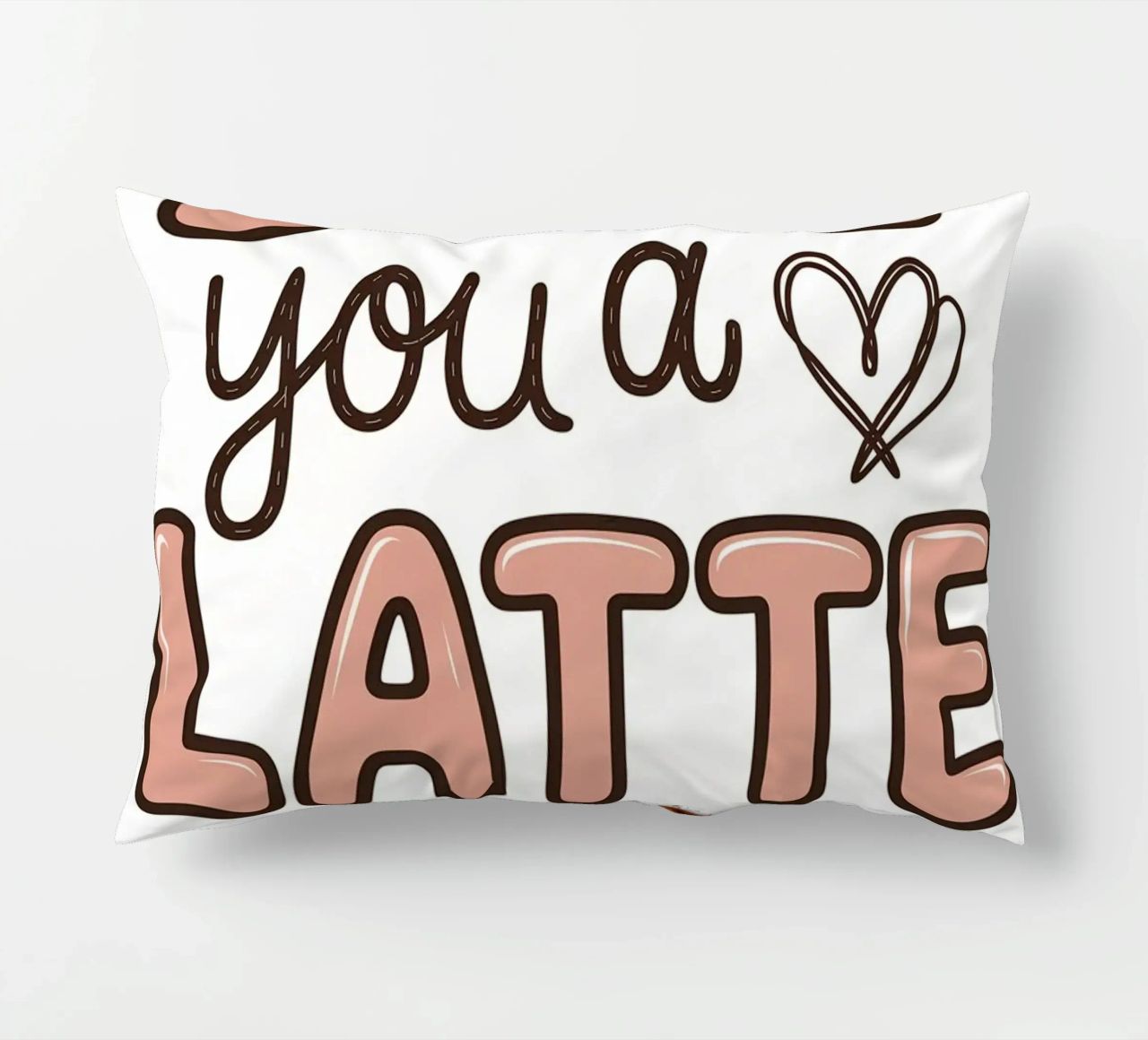 TI AMO UN CAFFÈ MACCHIATO cuscino da logic