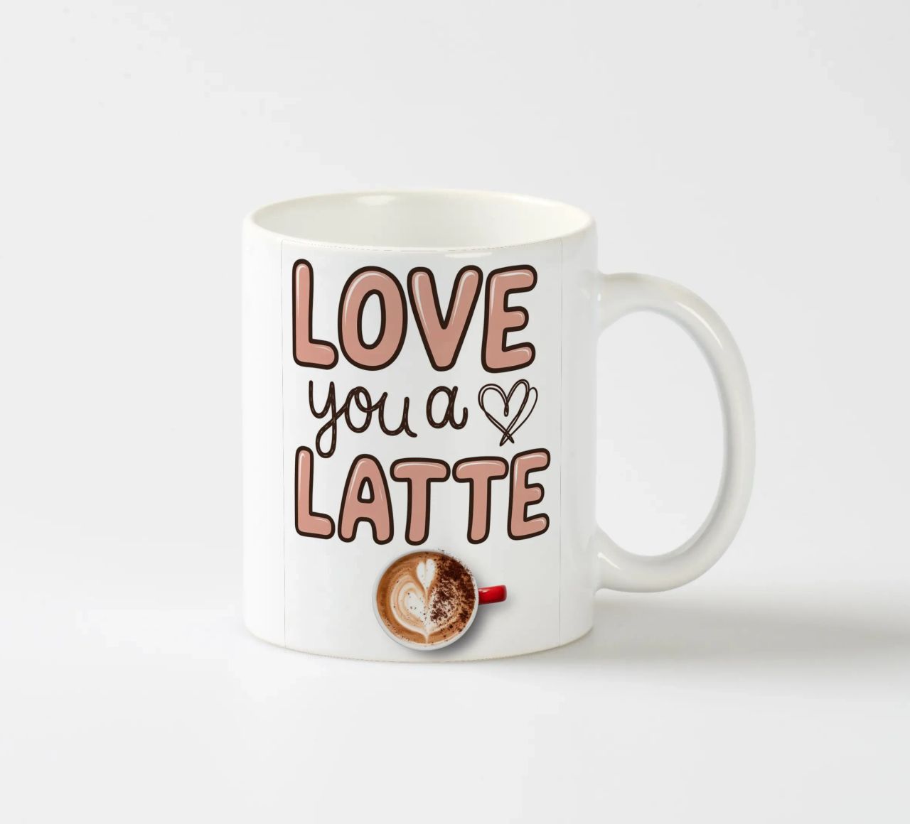 TI AMO UN CAFFÈ MACCHIATO tazza in ceramica da logic